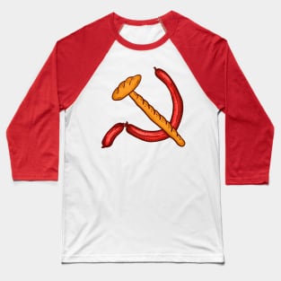 Bread with mortadella communism Baseball T-Shirt